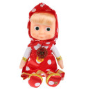 Мягкая игрушка кукла МУЛЬТИ-ПУЛЬТИ Маша 29 см красный пластик плюш