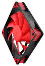 Вентилятор DEEPCOOL TF120 RED 120x120x26мм (PWM, 36шт./кор, эластичная  рамка, супертихий, красная LED подсветка, Fluid Dynamic Bearing) Retail BOX4