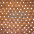 Гирлянда "Сеть" 1,5х1,5м, прозрачный ПВХ, 150 LED Белые