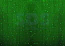 Гирлянда "Светодиодный Дождь"  2x0,8м, прозрачный провод, 230 В, диоды Зеленые, 160 LED