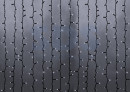 Гирлянда "Светодиодный Дождь" 2х6м, эффект водопада, черный провод, 230 В, диоды БЕЛЫЕ, 1500 LED