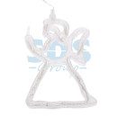 Фигура светодиодная "Ангелок" на присоске с подвесом, цвет теплый белый 501-0152