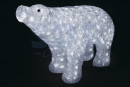 Акриловая светодиодная фигура "Белый медведь" 80*55 см, IP 44, понижающий трансформатор в комплекте, NEON-NIGHT2