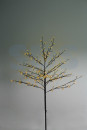 Дерево комнатное "Сакура", коричневый цвет ствола и веток, высота 1.2 метра, 80 светодиодов желтого цвета, трансформатор IP44  NEON-NIGHT
