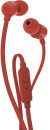 JBL TUNE110 Lifestyle 1.2м красный проводные (в ушной раковине)2