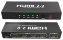 Переходник HDMI ORIENT HSP0104HL-2.0 круглый черный 306802