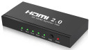 Переходник HDMI ORIENT HSP0104HL-2.0 круглый черный 306803