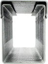 Кабельный органайзер 19", серый горизонтальный 1U,  с крышкой, NT CO-H.СМ G2