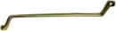Ключ накидной СИБРТЕХ 14626 (17 / 19 мм)  желтый цинк