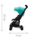 Прогулочная коляска для двоих детей Britax Holiday Double (aqua green)2