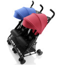 Прогулочная коляска для двоих детей Britax Holiday Double (red/blue mix)2