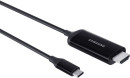 Кабель Samsung DeX EE-I3100FBRGRU USB Type-C HDMI 1.38м черный (упак.:1шт)4