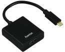 Адаптер Hama H-135726 00135726 HDMI (f) USB Type-C (m) 0.1м черный