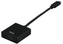 Адаптер Hama H-135726 00135726 HDMI (f) USB Type-C (m) 0.1м черный2