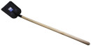 Лопата СИБРТЕХ 61414  совковая с ребром жесткости с черенком