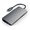 USB-концентратор Satechi Aluminum Multi-Port Adapter V2. Интерфейс USB-C. 3 порта USB 3.0, 1 порт 4K HDMI,  1 порт Ethernet RJ-45, SD/micro-SD кардридер7