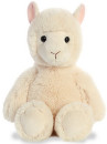 Мягкая игрушка лама Aurora Cuddly Friends 30 см бежевый текстиль синтепон плюш