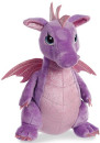 Мягкая игрушка дракон Aurora 30 см фиолетовый плюш синтепон текстиль 170415B