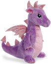 Мягкая игрушка дракон Aurora 30 см фиолетовый плюш синтепон текстиль 170415B3