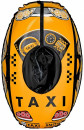 Тюбинг RT Машинка: Taxi Snow до 120 кг ПВХ желтый 6930