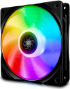 Вентилятор DEEPCOOL CF120 RGB 120x120x25мм (32шт./кор, PWM, пит. от мат.платы и БП, RGB подсветка, 500-1500об/мин) Retail2