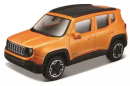 Автомобиль Bburago Jeep 1:43 оранжевый