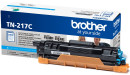 Тонер Картридж Brother TN217C голубой (2300стр.) для Brother HL3230/DCP3550/MFC37702
