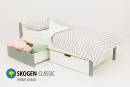 Кровать Бельмарко Skogen Classic (графит-белый)3