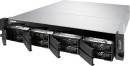 SMB QNAP TS-863XU-RP-4G  NAS, 8-tray w/o HDD, Quad-core 64-bit AMD 2.0GHz, 4GB DDR3L (1x4GB ) up to 16GB (2x8GB ),1x 10G LAN RJ45, 4x1GbE LAN, 2U Rackmount, 2x250W PSU.  W/o rail kit RAIL-B024