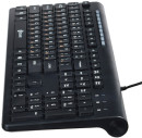 Клавиатура проводная Oklick 480M USB черный4