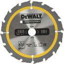 Пильный диск DEWALT DT1948-QZ  CONSTRUCTION п/дер. с гвоздями 165/20 16 ATB +24°