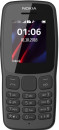 Мобильный телефон NOKIA 106 DS TA-1114 серый 1.8"