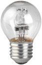 Лампа галогенная шар Эра Hal-P45-28W-230V-E27-CL E27 28W 3000K