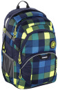 Школьный рюкзак светоотражающие материалы Coocazoo JobJobber2: Lime District 30 л синий желтый 00138722