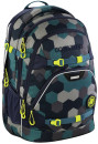 Школьный рюкзак светоотражающие материалы Coocazoo ScaleRale: Blue Geometric Melange 30 л синий бирюзовый 00183608