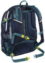 Школьный рюкзак светоотражающие материалы Coocazoo JobJobber2: Blue Geometric Melange 30 л синий бирюзовый 001836212