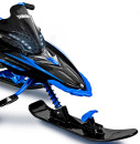 Снегокат Yamaha Apex Snow Bike до 40 кг пластик сталь черный синий YMC13001LX4