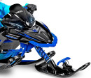 Снегокат Yamaha Apex Snow Bike до 40 кг пластик сталь черный синий YMC13001LX6