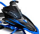 Снегокат Yamaha Apex Snow Bike до 40 кг пластик сталь черный синий YMC13001LX7
