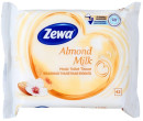 Влажная туалетная бумага Zewa Миндальное молочко 42 шт ароматизированная 6785