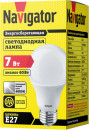 Лампа светодиодная груша Navigator NLL-A55-7-230-4K-E27 E27 7W 4000K2