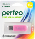 Perfeo USB Drive 16GB C03 Pink PF-C03P0162