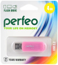 Perfeo USB Drive 4GB C03 Pink PF-C03P0042