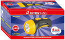 Ultraflash LED3804   (фонарь аккум 220В, черный/желтый, 4 LED, SLA, пластик, коробка)2