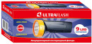 Ultraflash LED3829   (фонарь аккум 220В, черн /желт, 9 LED, SLA, пластик, коробка)3