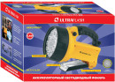 Ultraflash UF3712LED  (фонарь аккум 220В/12В, желтый, 19 LED, 4В 2Ач, пластик, коробка)3