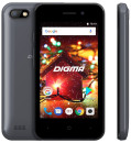 Смартфон Digma HIT Q401 3G серый 4" 8 Гб Wi-Fi GPS 3G Bluetooth HT4039PG3