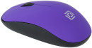 Мышь беспроводная Oklick 515MW чёрный пурпурный USB + радиоканал2