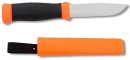 Нож Mora Outdoor 2000 (12057) стальной разделочный лезв.109мм прямая заточка оранжевый/черный2