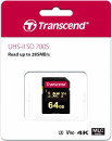 Карта памяти SD XC 64Gb Transcend TS64GSDC700S2